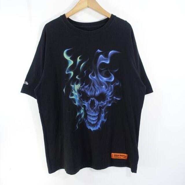 HERON PRESTON 18ss SKULL JERSEY TEE へロン