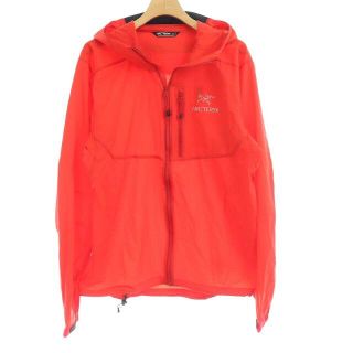 アークテリクス(ARC'TERYX)のアークテリクス ナイロンジャケット マウンテンパーカー ロゴプリント XS 赤(その他)