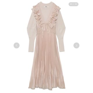 完売🌷新品タグ付き🍀スナイデル シアーレイヤードニットワンピース
