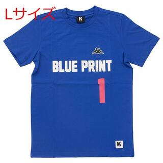 カッパ(Kappa)のカッパ レディース Tシャツ 303YNN0 741 ブルー Lサイズ(Tシャツ(半袖/袖なし))