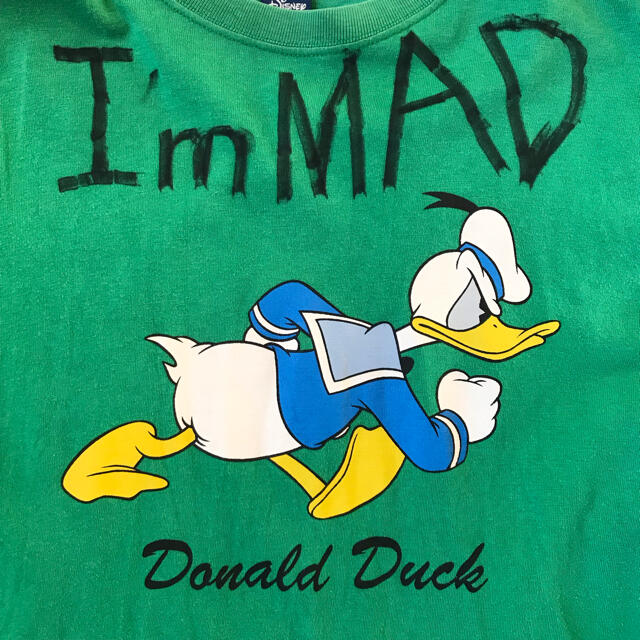 GETEMONTS　“I'M MAD” Donald Duck Tシャツ