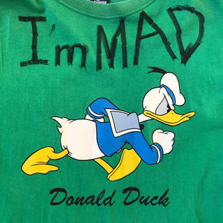 アンダーカバー(UNDERCOVER)のGETEMONTS　“I'M MAD” Donald Duck Tシャツ(Tシャツ/カットソー(半袖/袖なし))