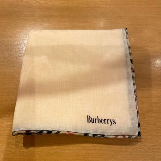 バーバリー(BURBERRY)のバーバリーハンカチオレンジ(ハンカチ)