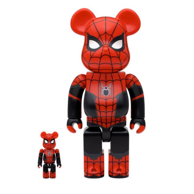 MEDICOM TOY(メディコムトイ)のBE@RBRICK SPIDER-MAN UPGRADED SUIT 400% エンタメ/ホビーのフィギュア(その他)の商品写真