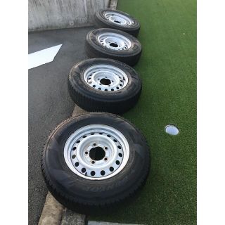 ダンロップ(DUNLOP)のトヨタ ランクル 70  タイヤ ホイール セット215/80R16 (タイヤ・ホイールセット)