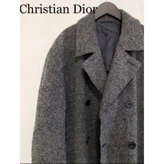 人気が高い アンゴラ 【Dior】ディオール ウール トレンチコート ピーコート - ピーコート