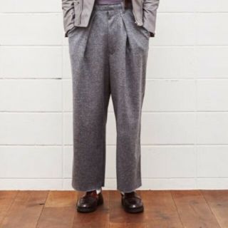 アンユーズド(UNUSED)のunused wool wide pants(スラックス)