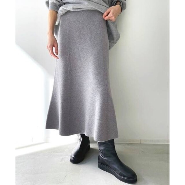 Knit Flare Skirt / L'Appartement ロングスカート Knit Flare Skirt / L'Appartement ロングスカート