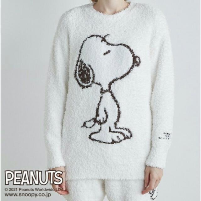 gelato pique(ジェラートピケ)の【新品今季】ジェラートピケ　PEANUTS コラボ　スヌーピー　プルオーバー レディースのルームウェア/パジャマ(ルームウェア)の商品写真