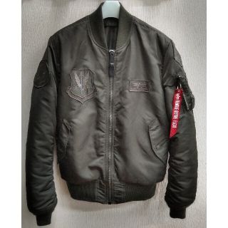 EH0018 ALPHA INDUSTRIES MA-1 グレー M