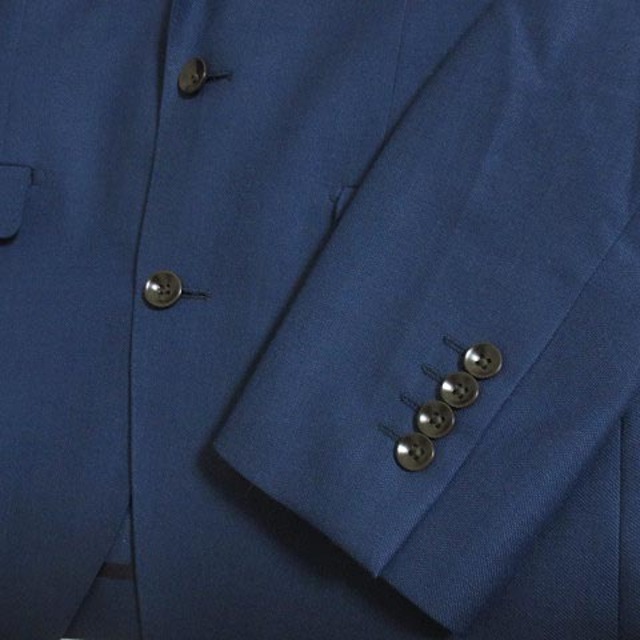 スーツセレクト SUIT SELECT スーツ フォーマル シングル ウール 紺 メンズのスーツ(スーツジャケット)の商品写真
