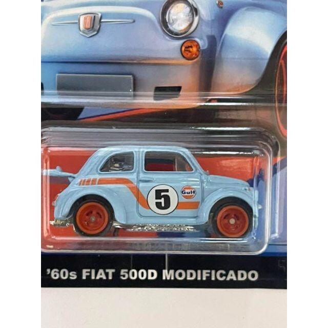 ホットウィール ガルフ Guif '60 FIAT 500D 未開封