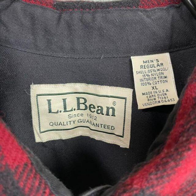 L.L.Bean(エルエルビーン)の80's L.L. Bean エルエルビーン　USA製　CPO 肉厚ウールシャツ メンズのジャケット/アウター(カバーオール)の商品写真