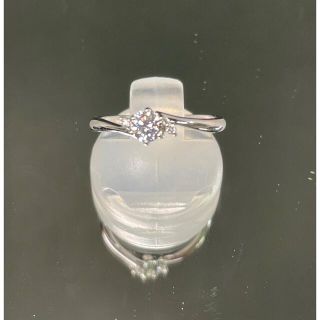 ダイヤモンド　0.25ct Dカラー　3ex　H'C (リング(指輪))