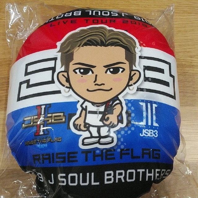 三代目 J Soul Brothers(サンダイメジェイソウルブラザーズ)の登坂広臣　クッション エンタメ/ホビーのタレントグッズ(ミュージシャン)の商品写真