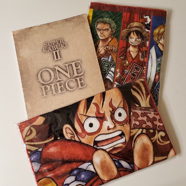One Piece スーパー歌舞伎 公式グッズ フェイスタオルとパンフレットの通販 By Pippi S Shop ラクマ