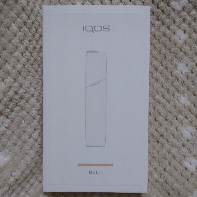 IQOS(アイコス)の新品 アイコス3マルチ 本体 ブリリアントゴールド メンズのファッション小物(タバコグッズ)の商品写真