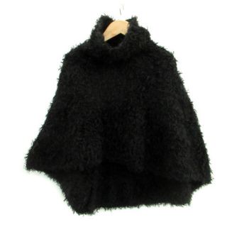 日本限定モデル】 DES デプレ PRES 黒 コート ポンチョ ケープ ウール