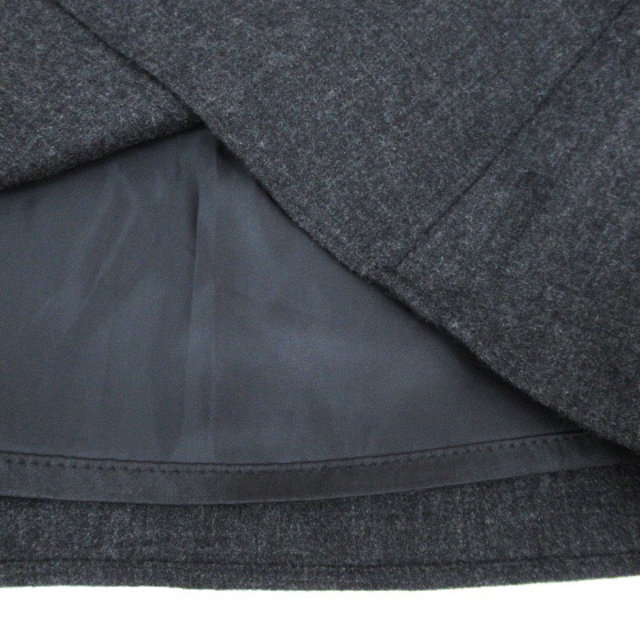 MISCH MASCH(ミッシュマッシュ)のミッシュマッシュ 台形スカート ティアードスカート ひざ丈 S 黒 /FF47 レディースのスカート(ひざ丈スカート)の商品写真