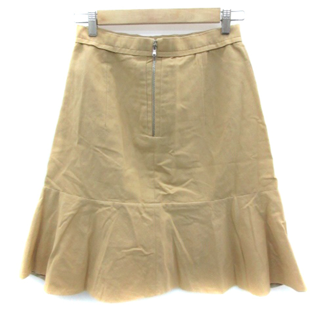 CARVEN(カルヴェン)のカルヴェン CARVEN フレアスカート ひざ丈 38 ベージュ レディースのスカート(ひざ丈スカート)の商品写真