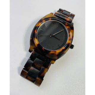 ニクソン(NIXON)の【電池新品】NIXONのTIME TELLER 濃いべっ甲カラー⑤(腕時計)