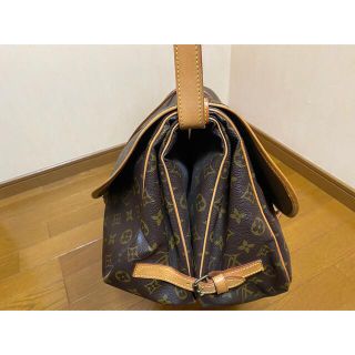 LOUIS VUITTON - ルイヴィトン モノグラム ショルダーバッグ 二つ口の