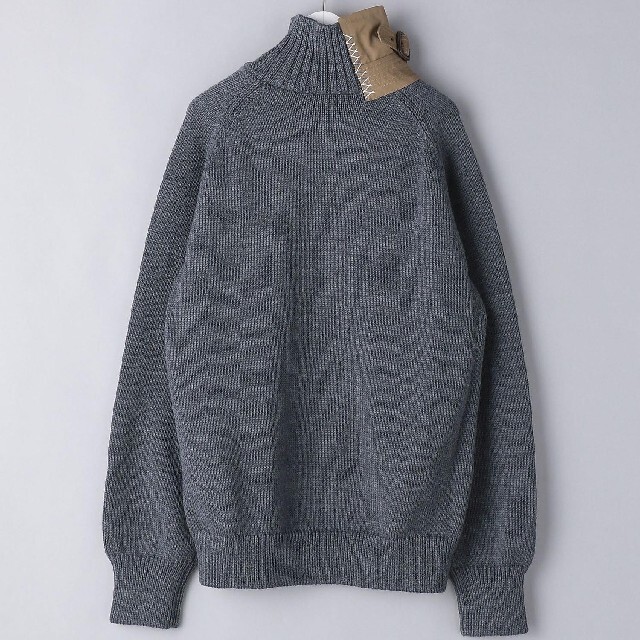 kolor - 新品□21AW kolor ハイネック ドッキングニット 1 グレーの