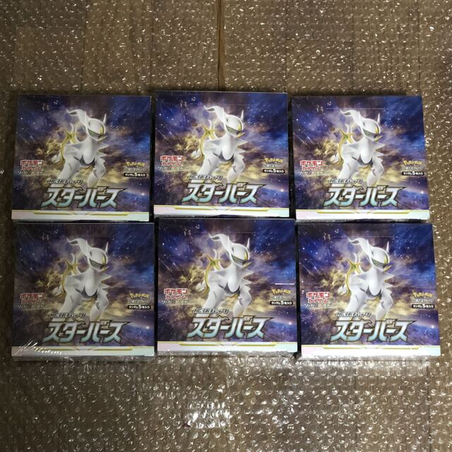 トレーディングカードポケモンカード　スターバース  6BOX   シュリンク付き