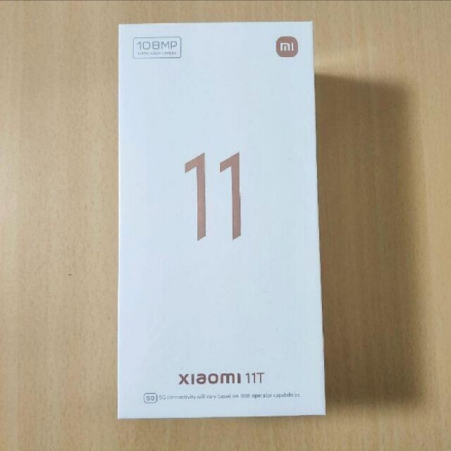 Xiaomi 11T メテオライトグレースマートフォン本体