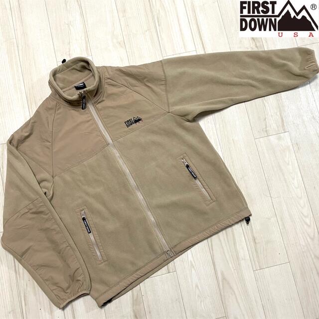 【used】FIRST DOWN switching fleece jacket