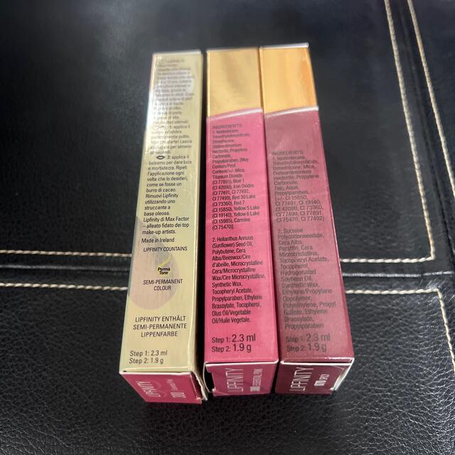 MAXFACTOR(マックスファクター)のMAX FACTOR LIPFINITY かんちゃんさま 専用ページ コスメ/美容のベースメイク/化粧品(口紅)の商品写真