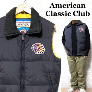 AMERICAN CLASSIC CLUB ダウンベスト ネイティブアメリカン(ダウンベスト)