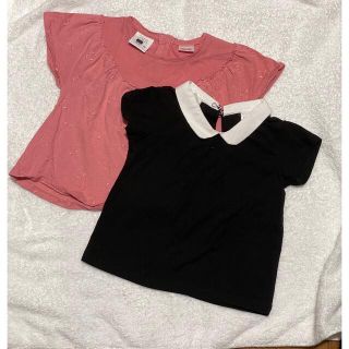 ザラキッズ(ZARA KIDS)のZARA baby 2着セット 半袖　Tシャツ　女の子　80センチ(Ｔシャツ)