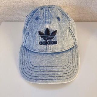 アディダス(adidas)のadidas アディダス デニムキャップ(キャップ)