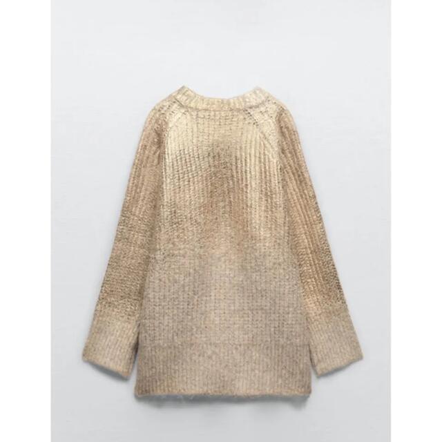 ZARA - ZARA 新品未使用 完売品 オーバーサイズ メタリック ZARA - ZARA 新品未使用 完売品 オーバーサイズ メタリック