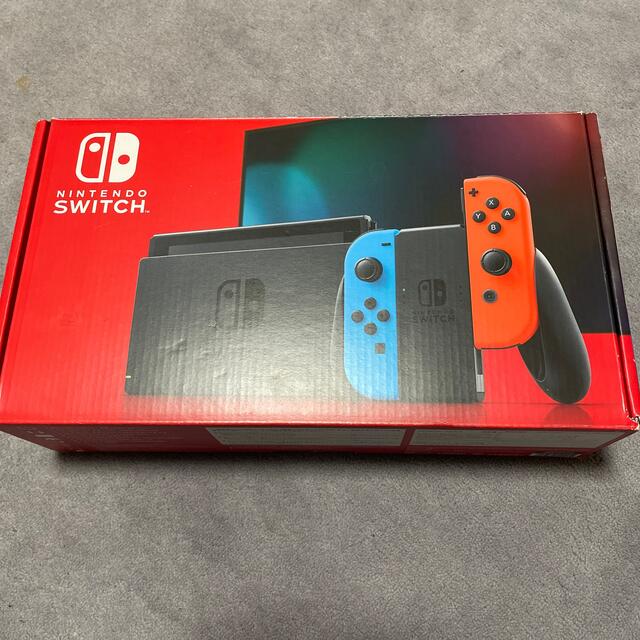 美品 Nintendo Switch ネオンブルー ネオンレッド