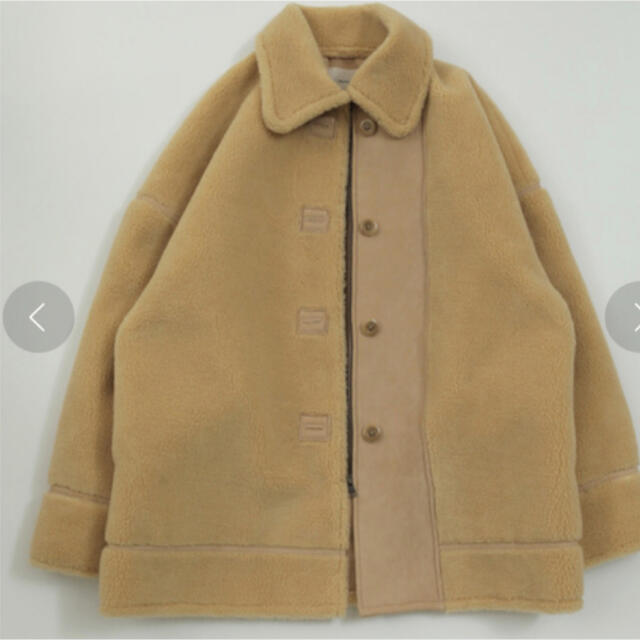 TODAYFUL(トゥデイフル)のTODAYFUL Bonding Boa Coat 36 クリーム レディースのジャケット/アウター(その他)の商品写真