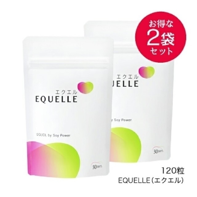 大塚製薬(オオツカセイヤク)の大塚製薬 エクエル 30日分 120粒 コスメ/美容のダイエット(ダイエット食品)の商品写真