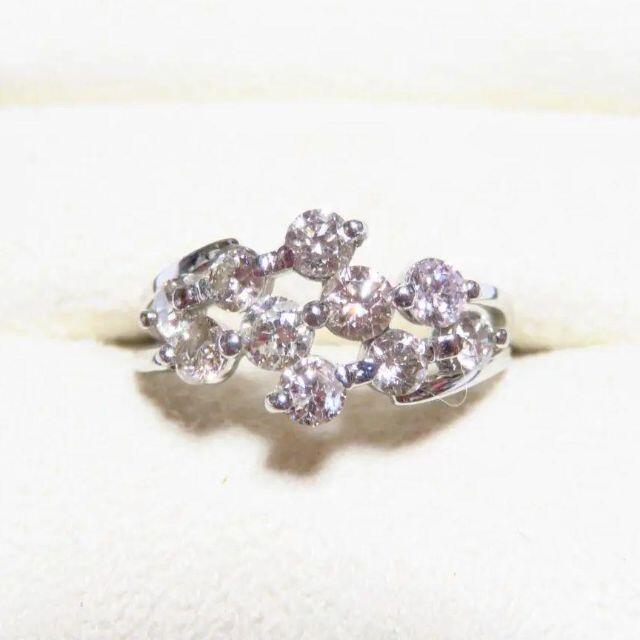 【1.00ct】天然ダイヤモンドリング Pt900 8号 格安 レディースのアクセサリー(リング(指輪))の商品写真