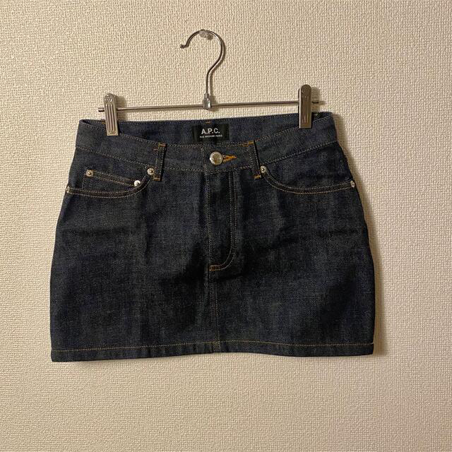 A.P.C(アーペーセー)のA.P.C デニムミニスカート レディースのスカート(ミニスカート)の商品写真