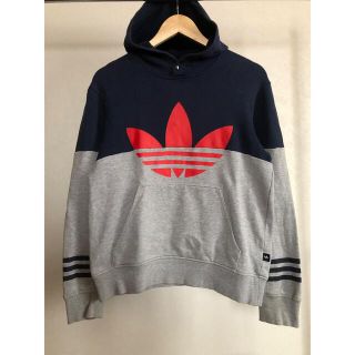 アディダス(adidas)の古着　アディダス　プルオーバー  パーカー◇Ｓサイズ◇adidas◇M-0350(パーカー)