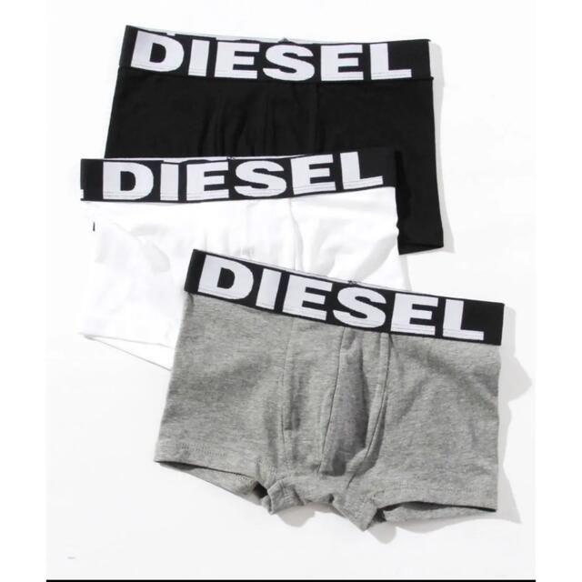 DIESEL(ディーゼル)のお値下げ！ディーゼル　kids & junior ボクサーパンツ3点セット キッズ/ベビー/マタニティのキッズ服男の子用(90cm~)(下着)の商品写真