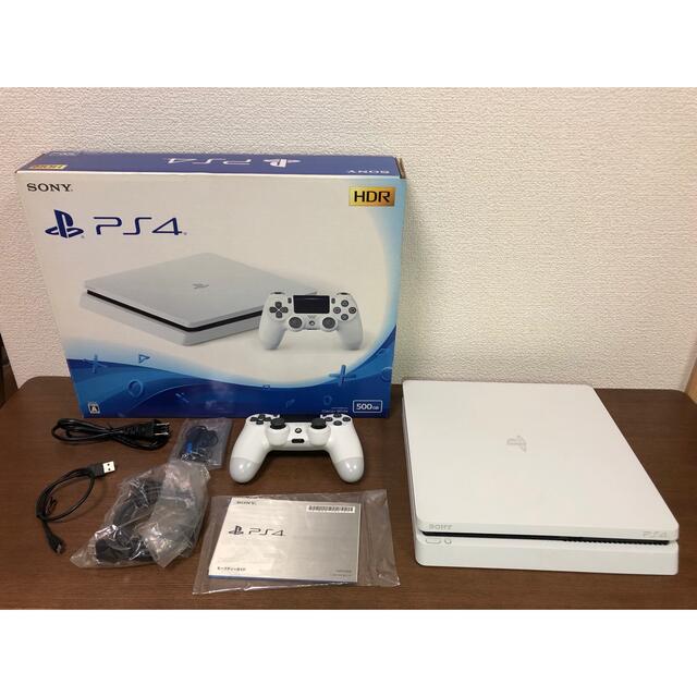 PlayStation®4 ホワイト 500GB CUH-2100AB02」 - 家庭用ゲーム機本体