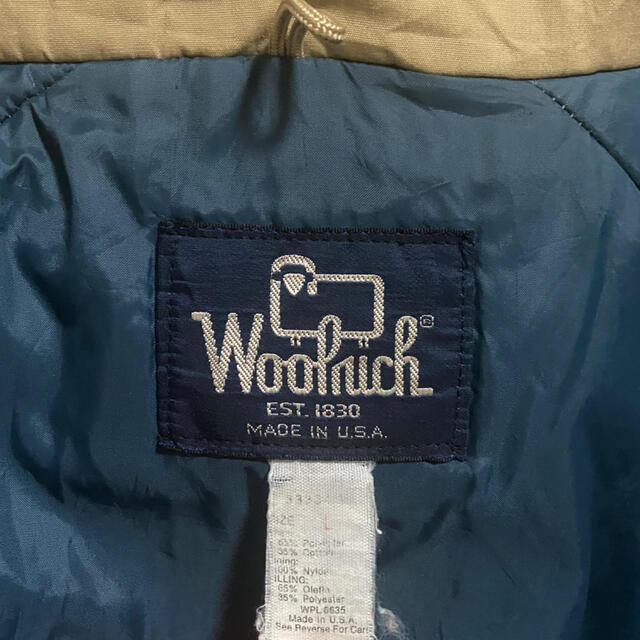 WOOLRICH(ウールリッチ)の【ウールリッチ】フォーポケット　中綿ナイロンコート　難あり メンズのジャケット/アウター(ブルゾン)の商品写真