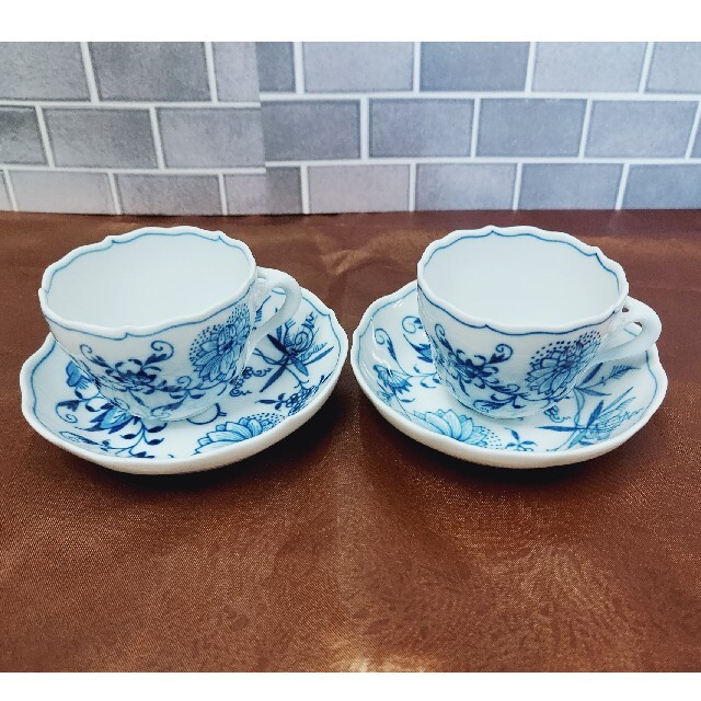 MEISSEN - 【新品未使用】マイセン ブルーオニオン デミタス カップ