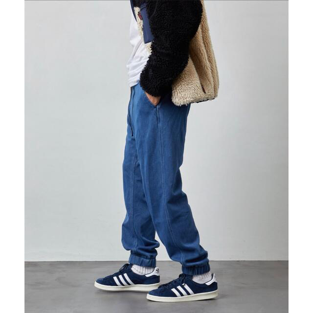 ５％割引で購入 GRAMICCI 別注 BONDING KNIT DENIM PANTS