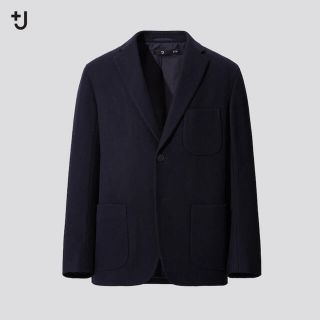 ユニクロ(UNIQLO)のUNIQLO +J ウールブレンドオーバーサイズジャケット(テーラードジャケット)