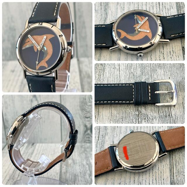 Pierre Lannier(ピエールラニエ)の【美品】Pierre Lannier ピエールラニエ 腕時計 イルカ  レディースのファッション小物(腕時計)の商品写真