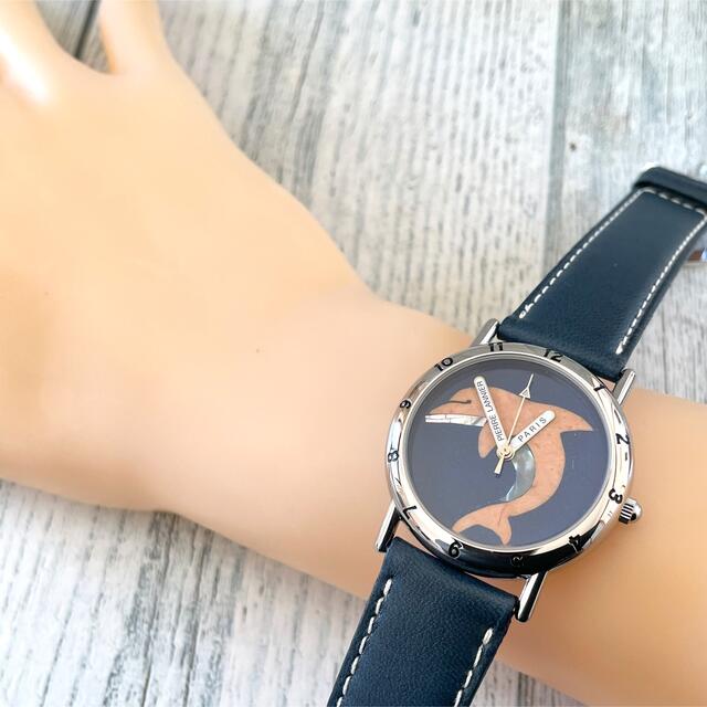 Pierre Lannier(ピエールラニエ)の【美品】Pierre Lannier ピエールラニエ 腕時計 イルカ  レディースのファッション小物(腕時計)の商品写真