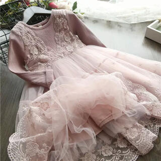 子供用　ドレス　ワンピース　140 130(ドレス/フォーマル)